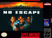 No Escape Super Nintendo  box art